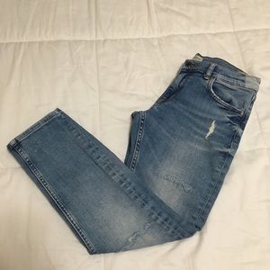 DONATING Tomorrow Zara Cropped Skinny Jeans
